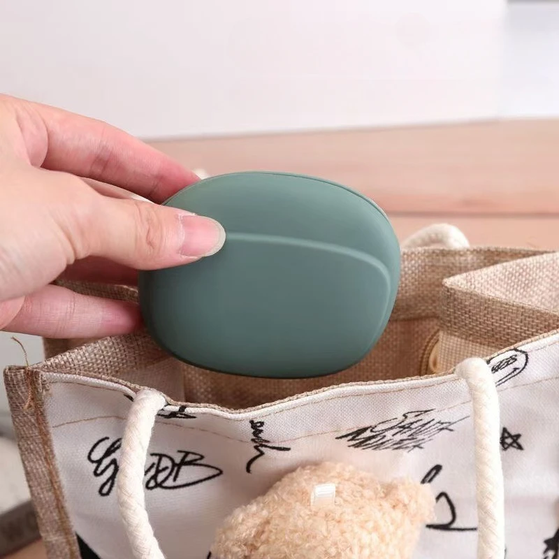 Silikon-Aufbewahrungstasche Tragbare Datenkabel-Aufbewahrungsboxen Kopfhörer-Ladegerät-Aufbewahrungsbox Schlüssel-Lippenstift-Halter Reise-Kabel-Organizer – Detail 6