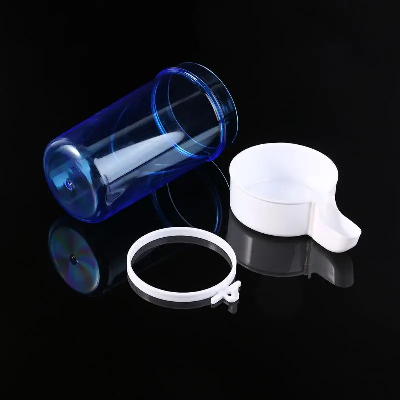E15D Parrot Feeder Waterer 415ml Parakeet Water Dispenser No Mess Cockatiel Cage Accessories Automatic Bird Feeding Supplies