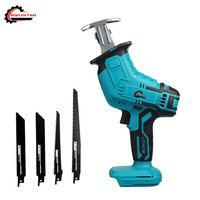 Cordless Reciprocating Saw  Electric Adjustable Speed Saw Metal Wood PVC Pipe Woodworking Cutting Tool For Makita 18V Battery