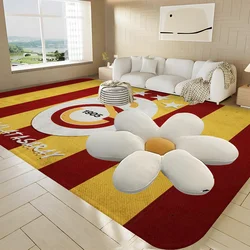 G-Galatasaray Vivid Long Rugs Nordic Style Bedroom Living Room Doormat Home Balcony Anti-Slip Toilet Rug