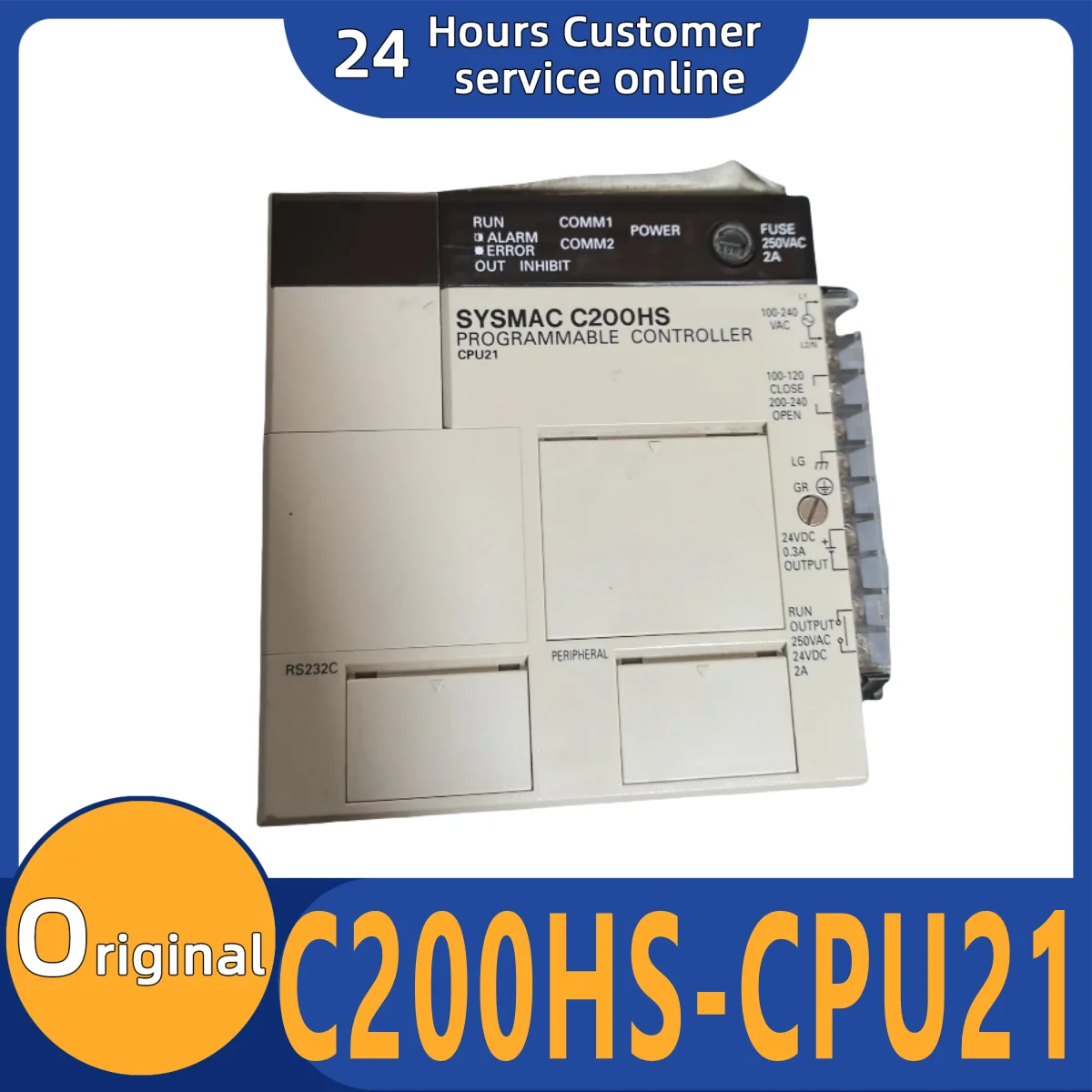 

Совершенно новый оригинальный модуль Φ C200HS-CPU21 C200HS-CPU21-E C200HS-CPU01 C200HS-CPU01-E