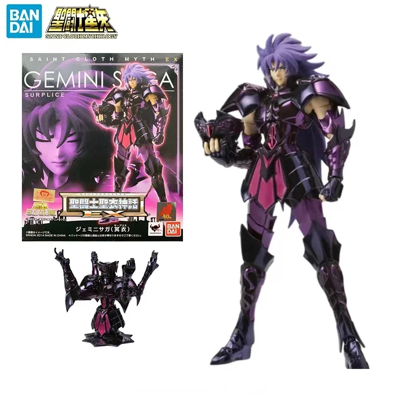 

BANDAI Saint Seiya Saint Cloth Myth Surplice EX 2.0 Resurrection Black Gemini Legend Аниме Персонаж Модель Игрушки