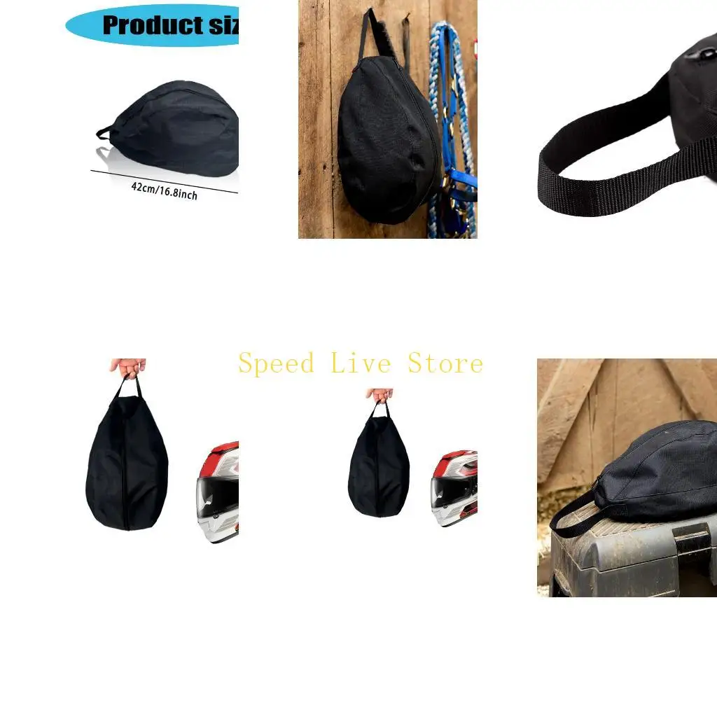 

547C Helmets Bag Cycling Accessories Helmets Storage Case with Handle Strap