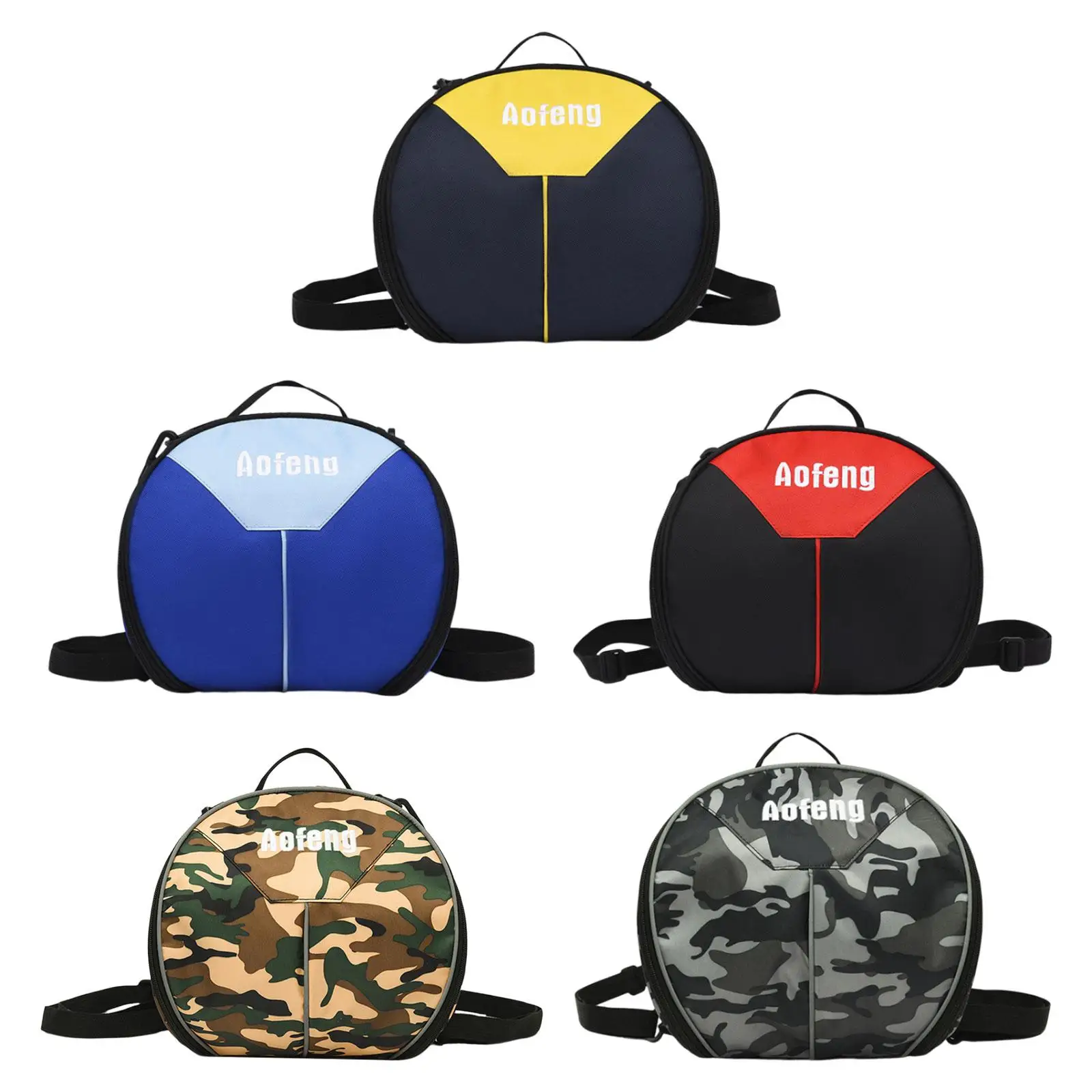 Basketball Shoulder Bag with Two Sides Mesh Pockets Portable Durable Waterproof Sports Ball Bag Soccer Storage Bag