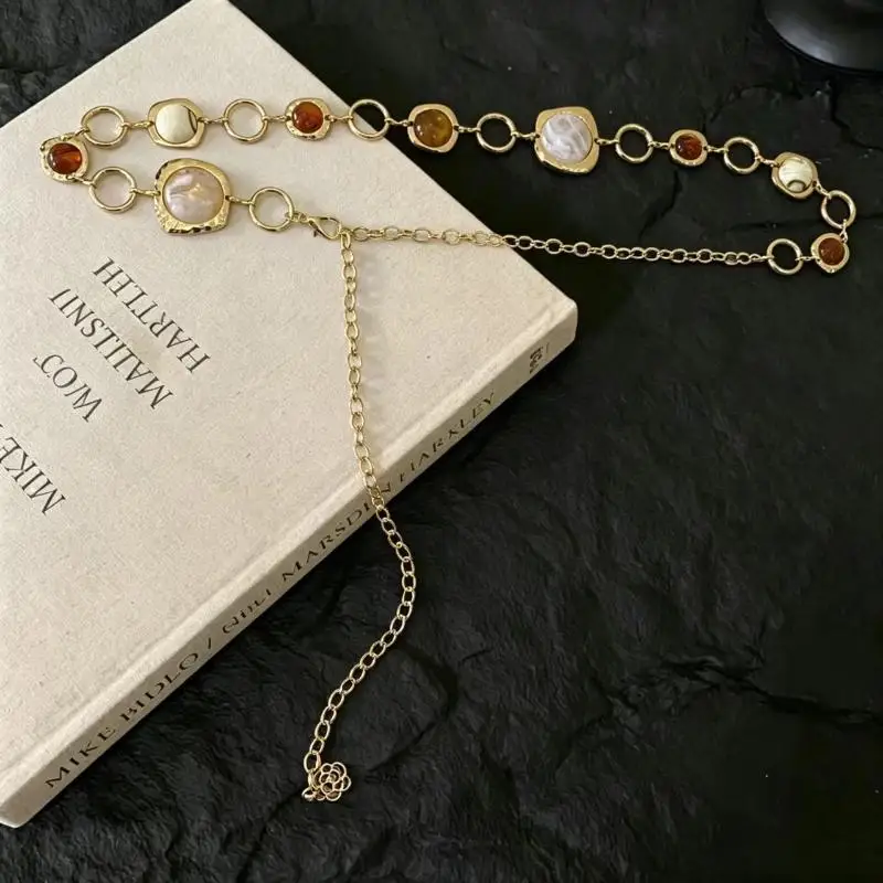 1 Stück Damen Dekorative Taillenkette Dünne Silberne Ethno-Stil Eisenkette Modischer Kleiner Gürtel für Kleider und Röcke – Detail 5