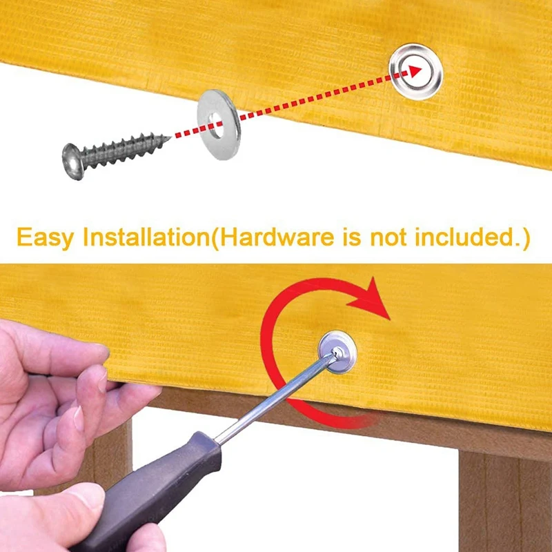 52 Inch X 90 Inch Swing Set Replacement Tarp For Play Set Outdoor, Multi-Color