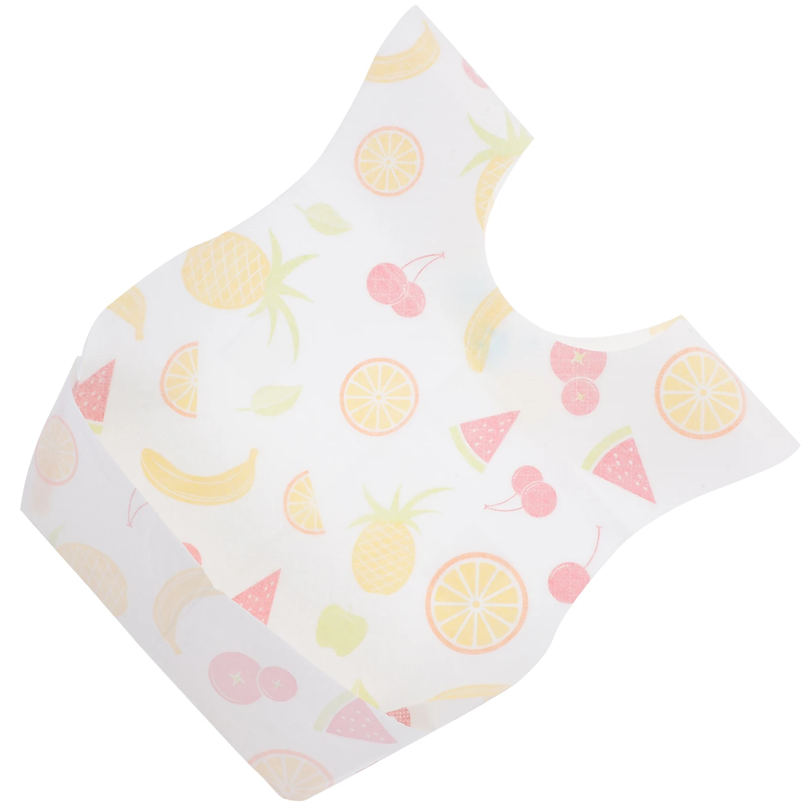 

20 Pcs Children's Rice Bag Infant Bibs Fruits Handkerchief Kids Drooling for Babies Non-woven Fabric Baby Food Newborn Girl