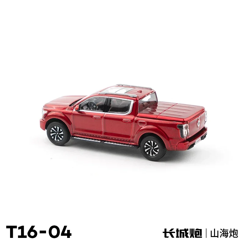 1/64 Schaal Grote Muur Motor Shanhai Gun SUV T16-01 Simulatie Legering Model Statische Display Collectible Toy Gift Souvenir Decration