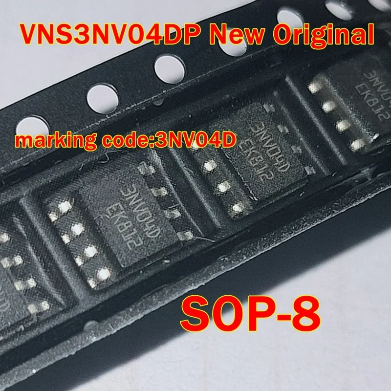 

VNS3NV04DPTR-E VNS3NV04DP-E VNS3NV04DP marking code:3NV04D SOP-8 New Original OMNIFET II fully autoprotected Power MOSFET
