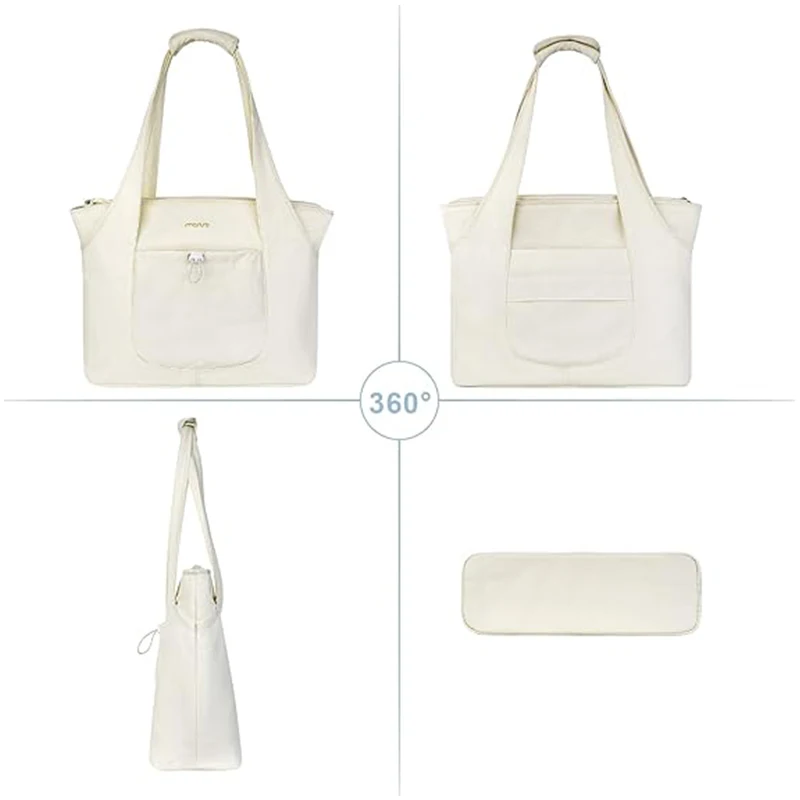 15 15,6 16 17 17,3 Zoll PU-Leder-Einkaufstasche für MacBook Air Pro M1 M2 M4 M2 Dell Mac Lenovo Notebook Damen Schulter-Laptoptasche