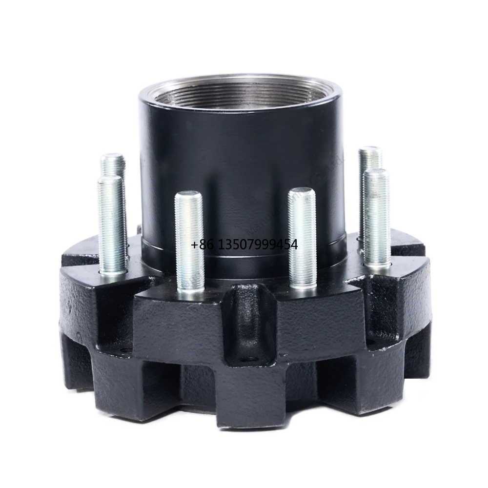 

10k 12k Heavy Duty Trailer Axle and Parts 8 on 6.5" Trailer Hub