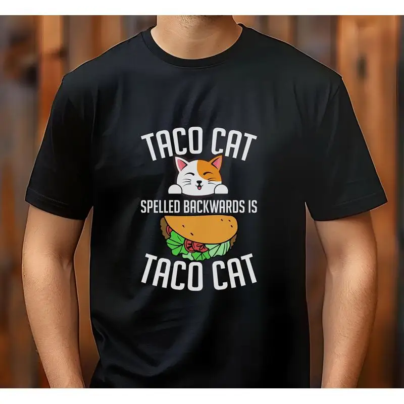 

Футболка Tacocat «Заклинание вперед» — забавные любители кошек, любители больше цветов