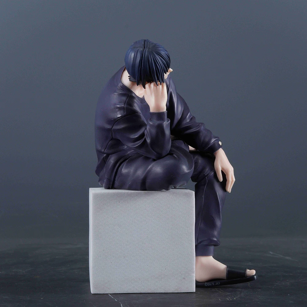 

Anime JJK Figures Fushiguro Toji Statue Model PVC Sitting Pose Action Figure Anime Peripheral Collectible Figurine Ornament Gift