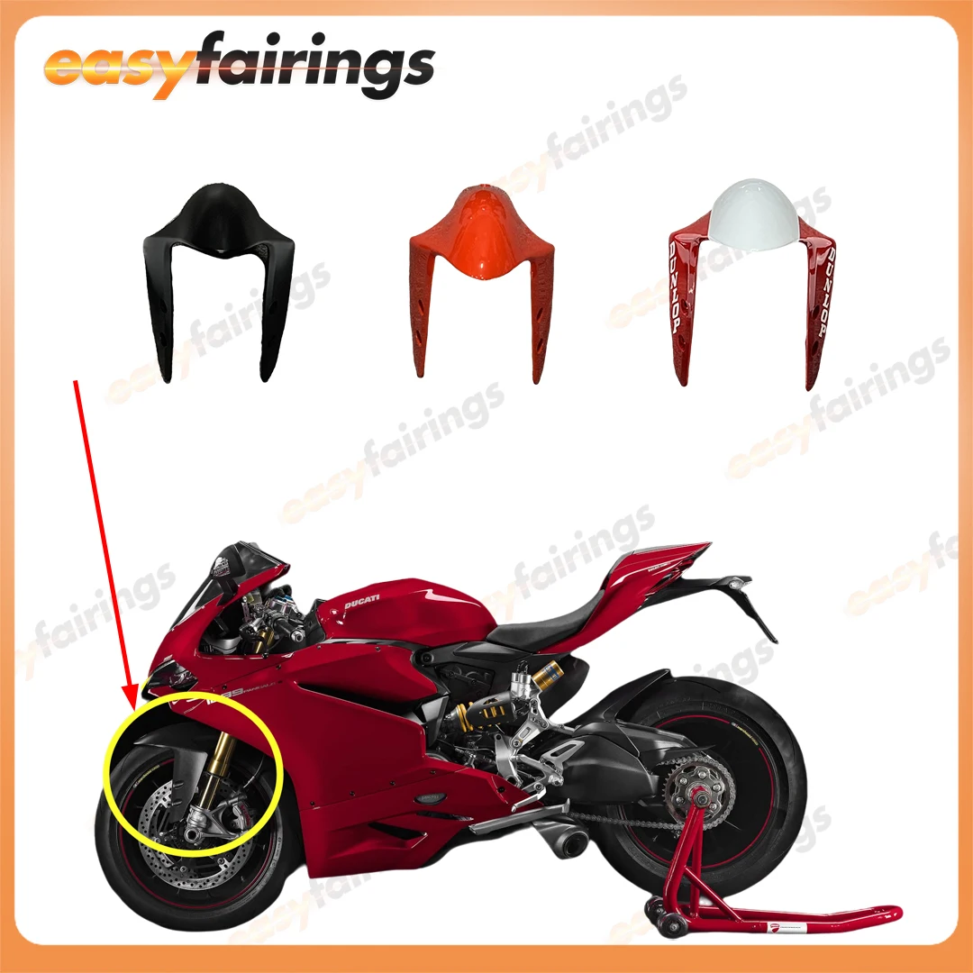 

Fit For Ducaiti 899 1199 2012 2013 2014 ABS Plastic Front Fender Motorcycle Mudguard Replacement Guard‌