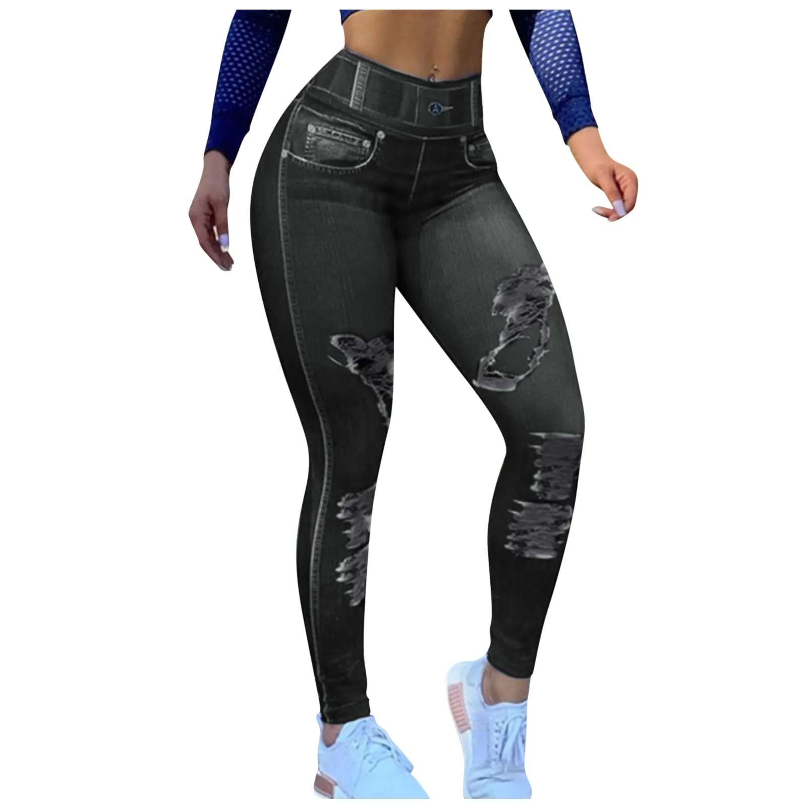 Womens Yoga Pants with Pockets High Waist Workout Leggings Crazy Yoga Pants with Pockets for Women Pregnancy Yoga Pants over