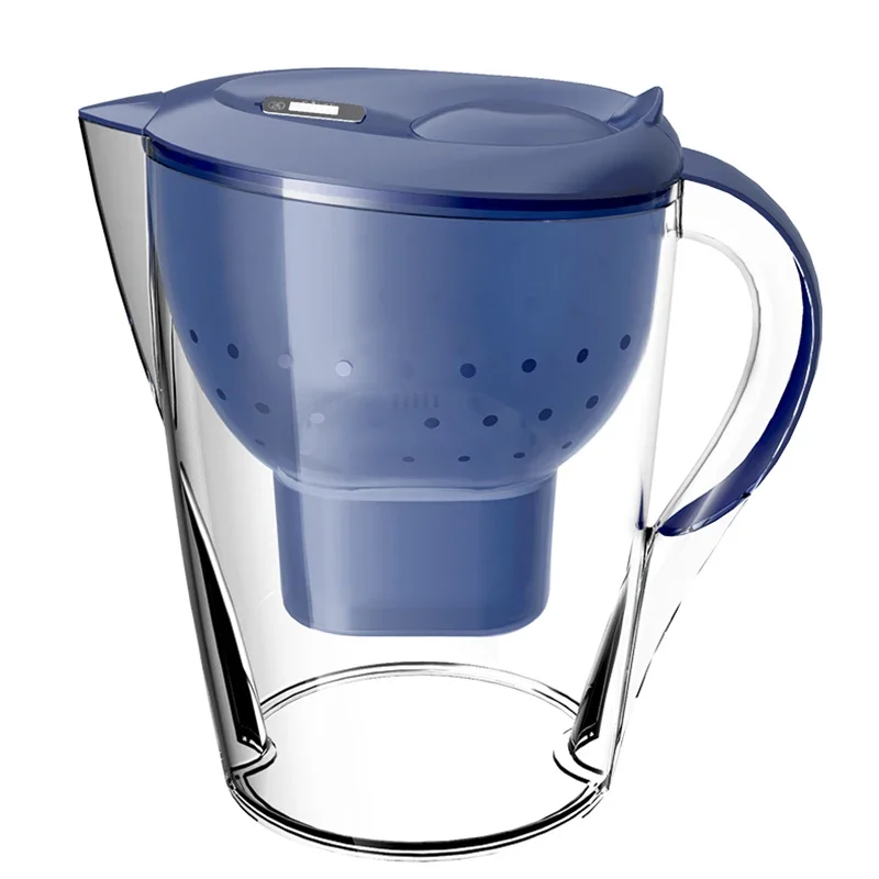 3.5L Plastic Alkaline Water Filter Pitcher 7 Stage Filtration Activated Carbon Household Filter Kettle