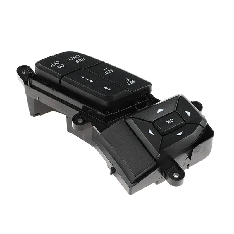 

STE-eFL3T-9E740-BBW Car Steering Wheel Left Cruise Control Switch Button for Ford F150/250/350