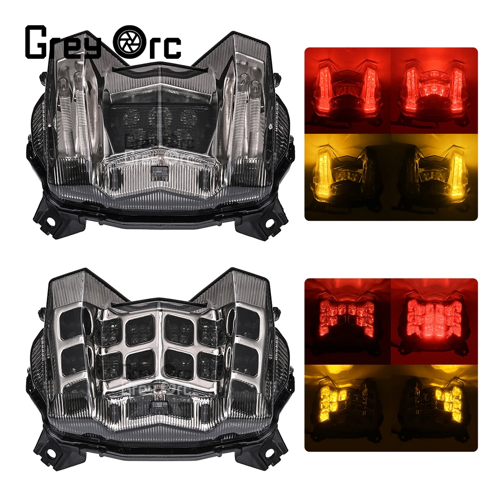 

Motorcycle Taillight For YAMAHA MT09 FZ09 2017-2020 Motorcycle Tail Light Integrated Turn Signal Light Brake light