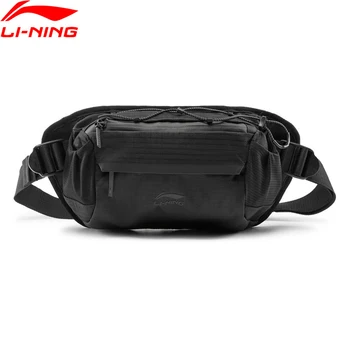 Li-Ning Unisex Sport Style CROSS Brusttasche Verstellbarer Riemen Futter LOGO Stilvolle Herren Damen Freizeittaschen ABDV011
