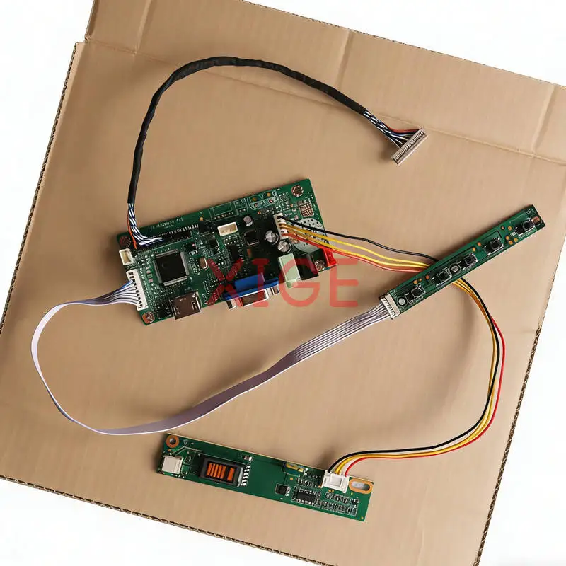 

For N133I7 N133I1 LTN133AT08 LTN133AT07 LCD Screen Drive Controller Board DIY Kit 1280*800 20 Pins LVDS 1280x800 1-CCFL VGA+HDMI