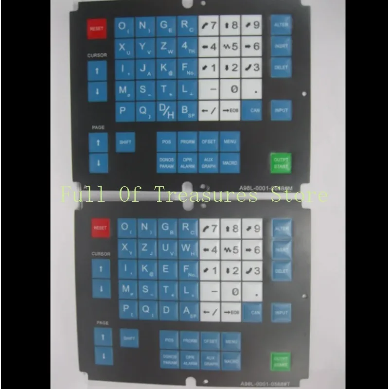 

A98L-0001-0568#T #M Keyboard Panel Operation Control Panel Wire Cutting Accessory Membrane for FANUC EDM Machine