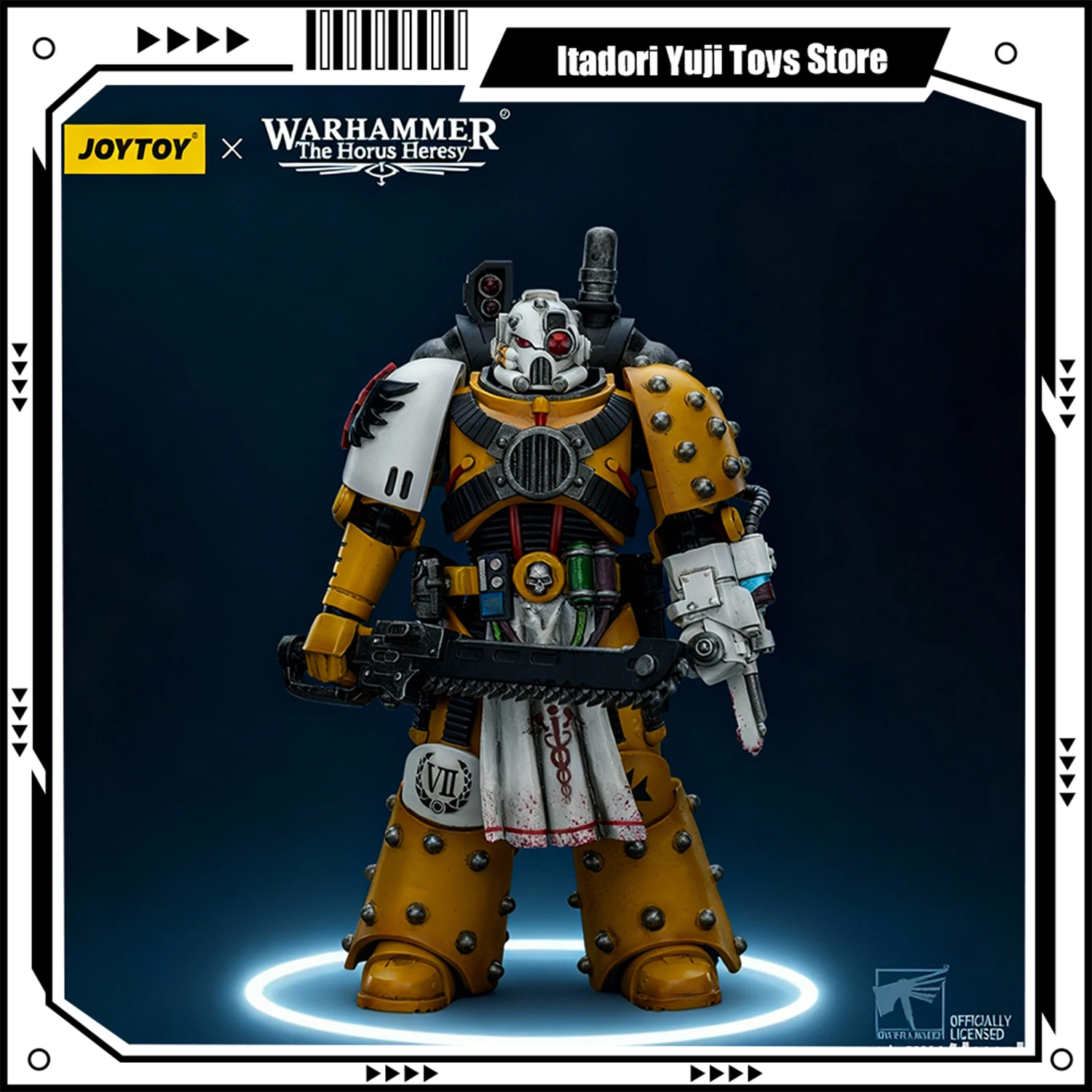 

JOYTOY Warhammer The Horus Heresy Фигурка Имперские кулаки Легион Аптекарь Аниме Фигурка Подвижная коллекционная модель