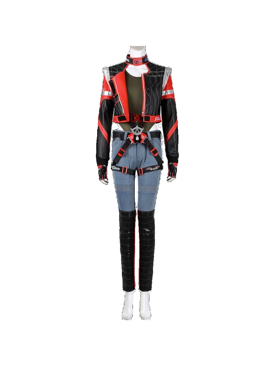 Panam Palmer Cosplay Kostüm Outfits Punk 2077 Uniform Frauen Jacke Fancy Anzug Für Halloween Party Geschenke Panam Cosplay Kostüm