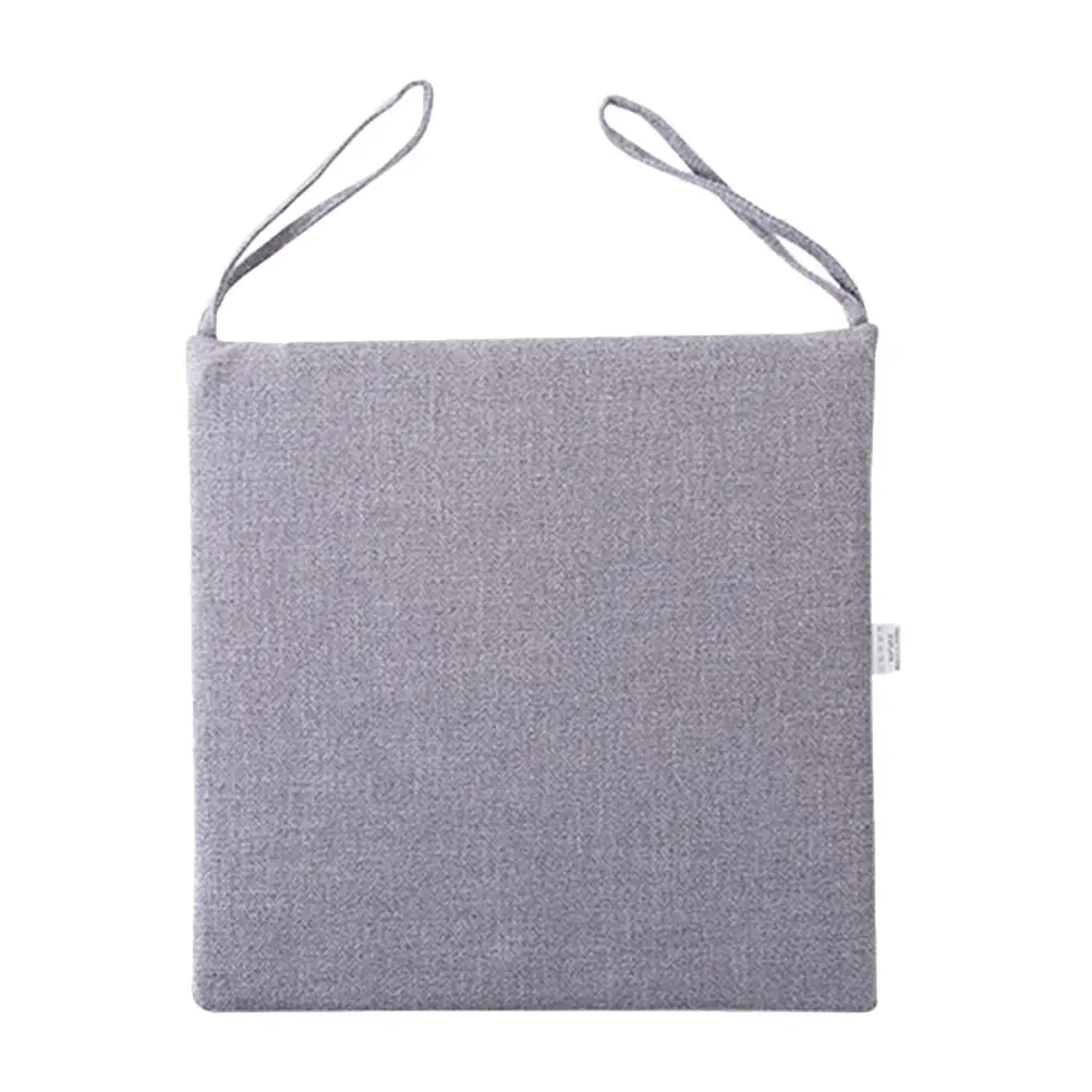 

1pc Linen Waterproof Breathable Office Chair Pad Sofa Chair Cushion Home Seat Cushion Car Seat Pad Resilient Easy