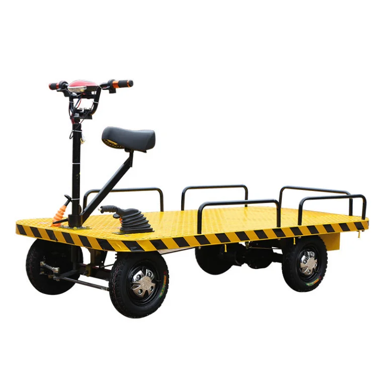 Heavy Duty Four-Wheel Steel Flatbed Cargo Portable Carts Lift Trolley OEM Platform For Tools 150x80x41cm 1 Year Warranty