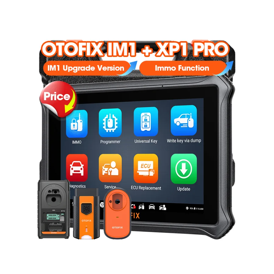 

Otofix IM1 XP1 PRO Smart Test Car Keys Pro Key Programming 2 Immo Diagnostic Remote Programmer Machine All Cars Including