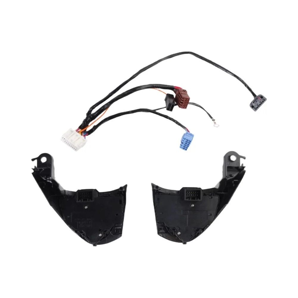For Audio Control Operations Steering Wheel Switch ABS And Metal Material Wear-resistant Coating Stable Circuit Connection