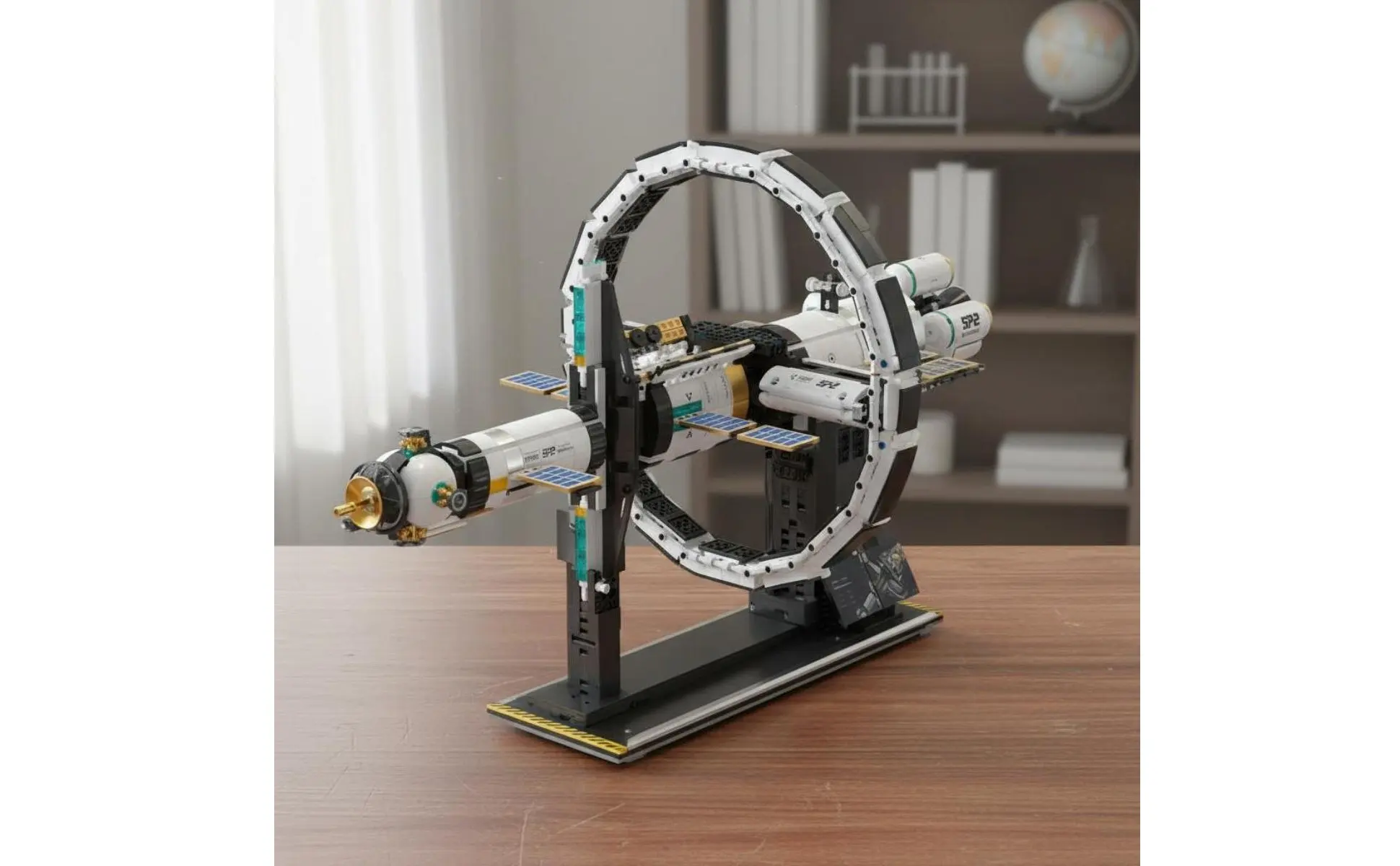 Electronic Building Blocks Electric Space Station Building Set Space Station Block Set STEM Learning Easy Assembly for Children Electronic Building Blocks Electric Space Station Building Set Space Station Block Set STEM Learning Easy Assembly for Children