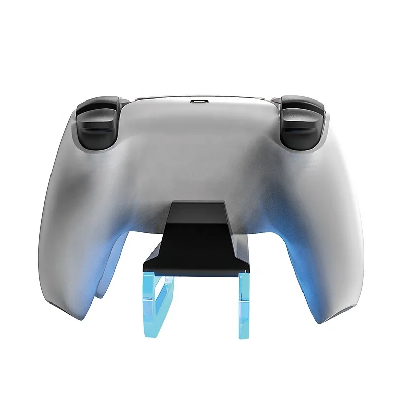 Supporto di ricarica per controller PS5 DualSense Edge, docking station per sostituzione Playstation 5 con luce LED blu