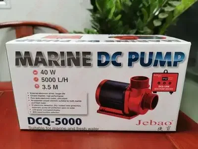 110-240V Jebao DCQ Series DCQ-5000/6000/8000/10000 LCD Display Controllable DC Return Aquarium Fish Tank Water Pump