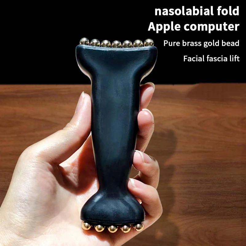 Reduce Puffiness Massager Face Lifting And Tightening Traditional Brass Meridian Brush Skin Scraping Eye Body Spa Facial Beauty