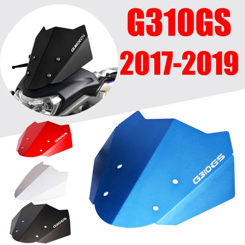 

Suitable for BMW G310GS Motorcycle Modified Headlamp Windscreen Deflector Aluminum Alloy Wind Baffle Fittings