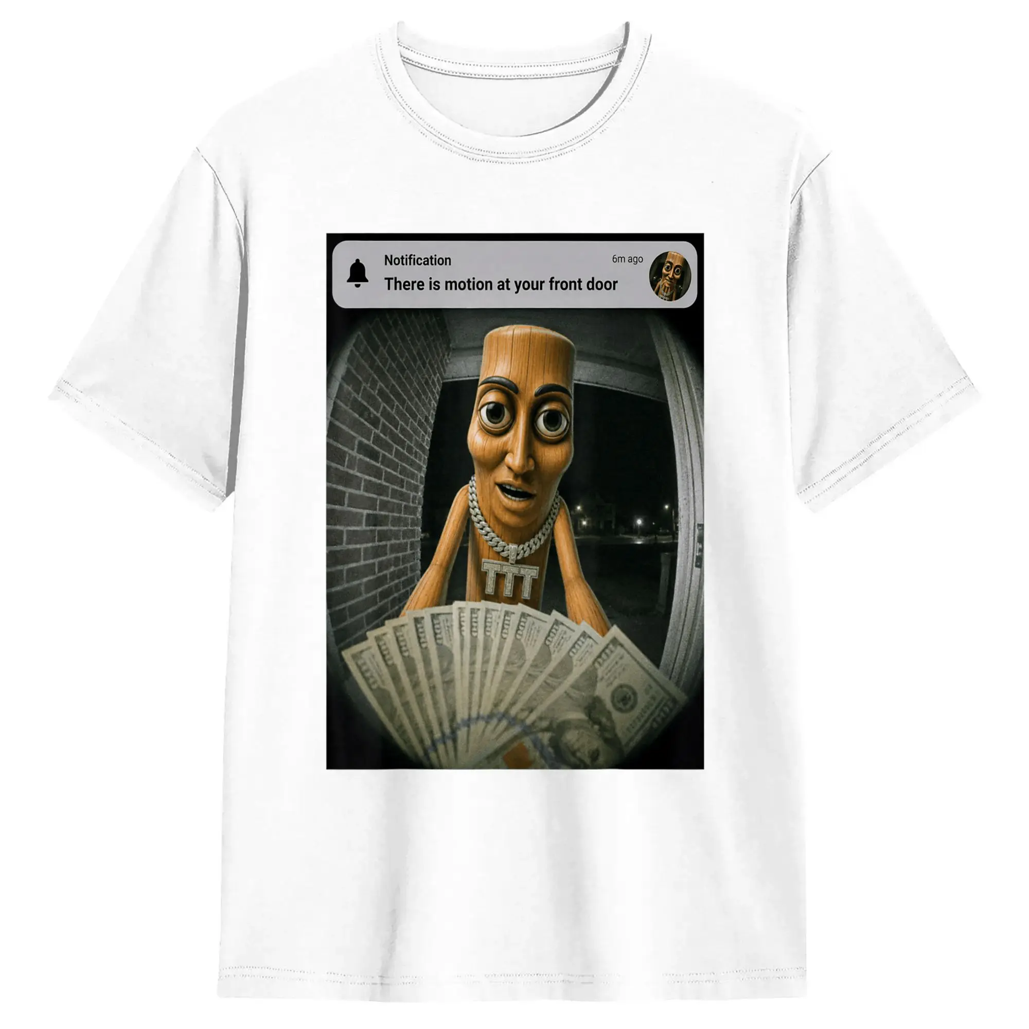Vintage T Shirt Summer Tung Tung Sahur Triple T Fashion T Shirts  Tshirt for Man women Y2K Classic Pattern Short Sleeve Tees