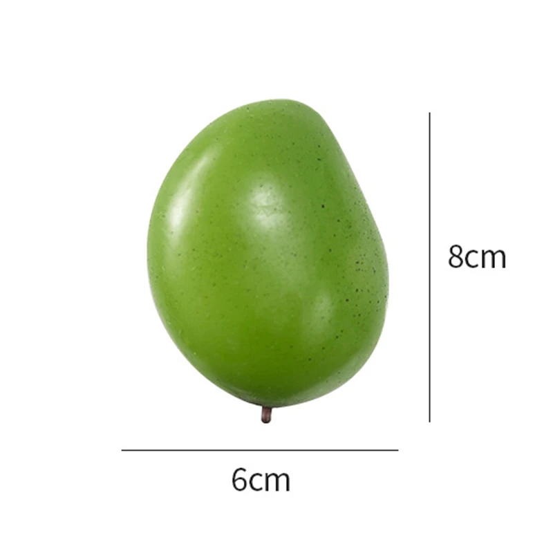 Jouet spongieux de pincement de mochi de mangue, jouet de libération souligné de rebond lent, cadeaux créatifs de décompression, document proxy