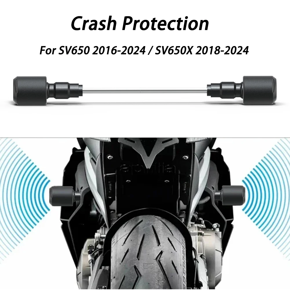 

Защитный слайдер для рамы мотоцикла, предотвращающий падение, для Suzuki SV650 2016-2025, SV650X 2018-2025