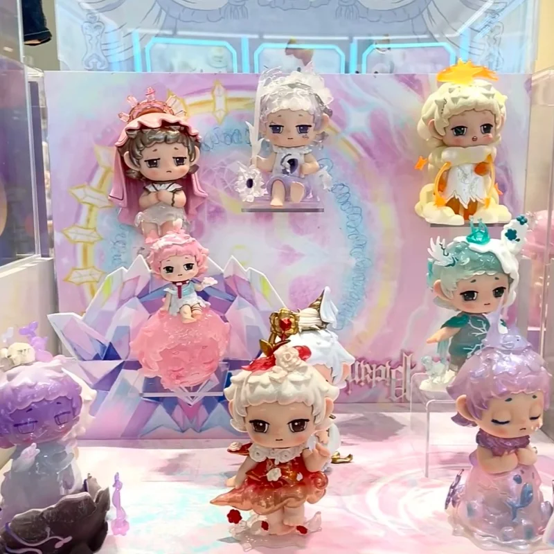 

Новая фигурка Faya Picking Light Realm Tide Play, слепая коробка для девочек, милая аниме-фигурка, украшение для рабочего стола, коллекция подарков на день рождения