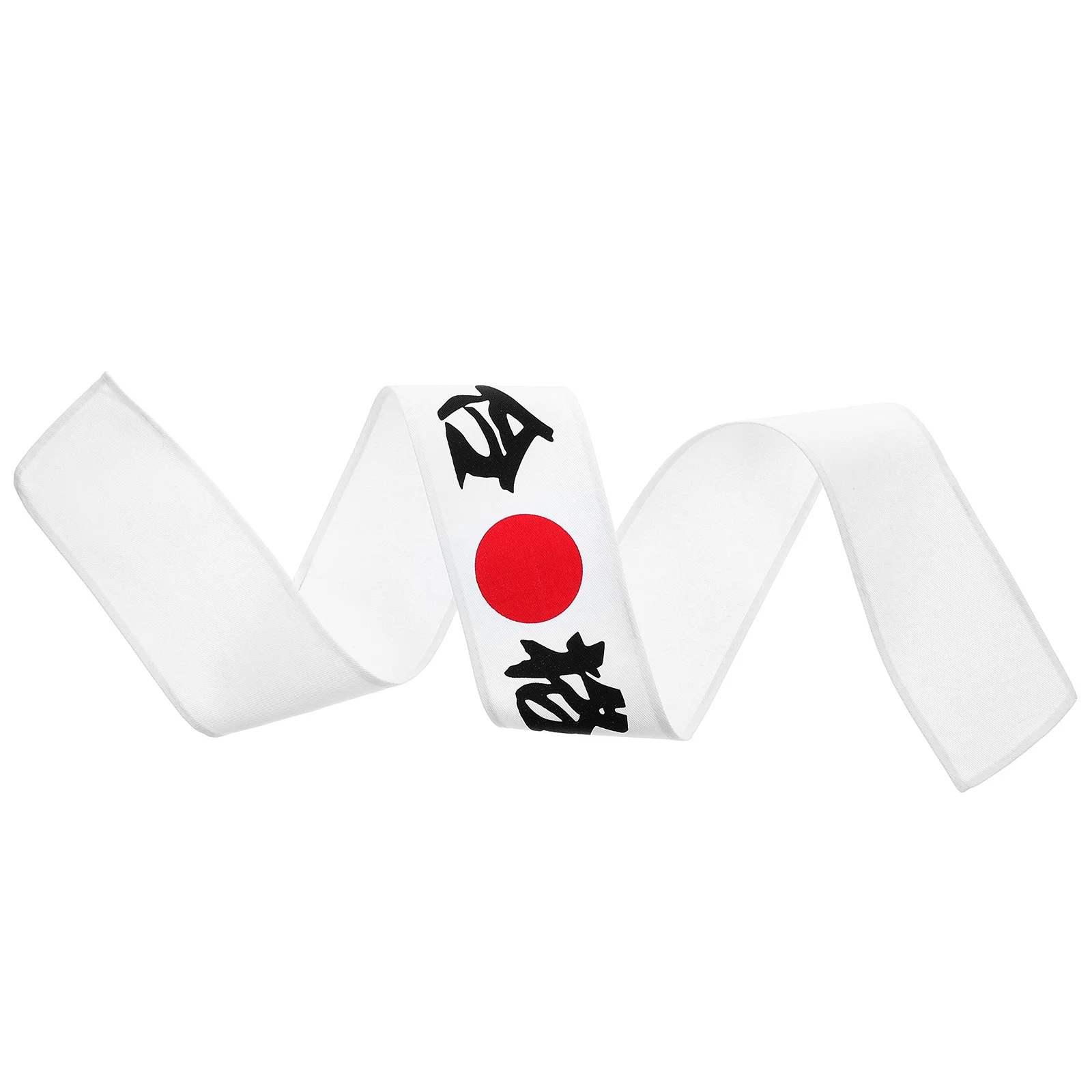 Japońska opaska samurajska męska z nadrukiem kanji, odpowiednia do kostiumu karate, akcesoria dla szefa kuchni, sportowa.