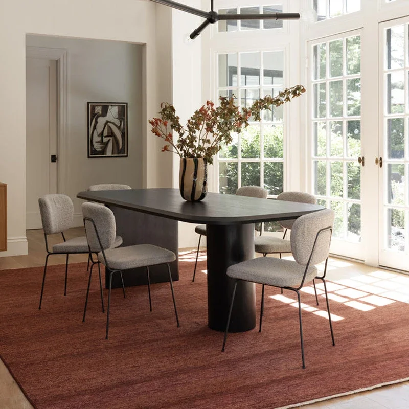 

Dining Table Long Nordic European Rectangular Restaurant Dining Table Furniture