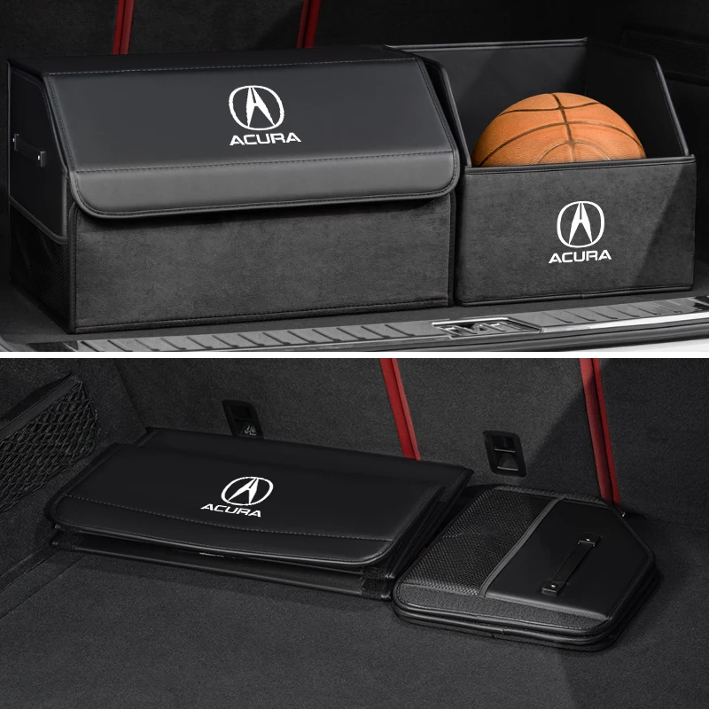 Car Storage Organiser Trunk Foldable Storage Box Portable Simple Large Capacity For Acura MDX RDX TSX RSX Integra TL RL NSX TLX