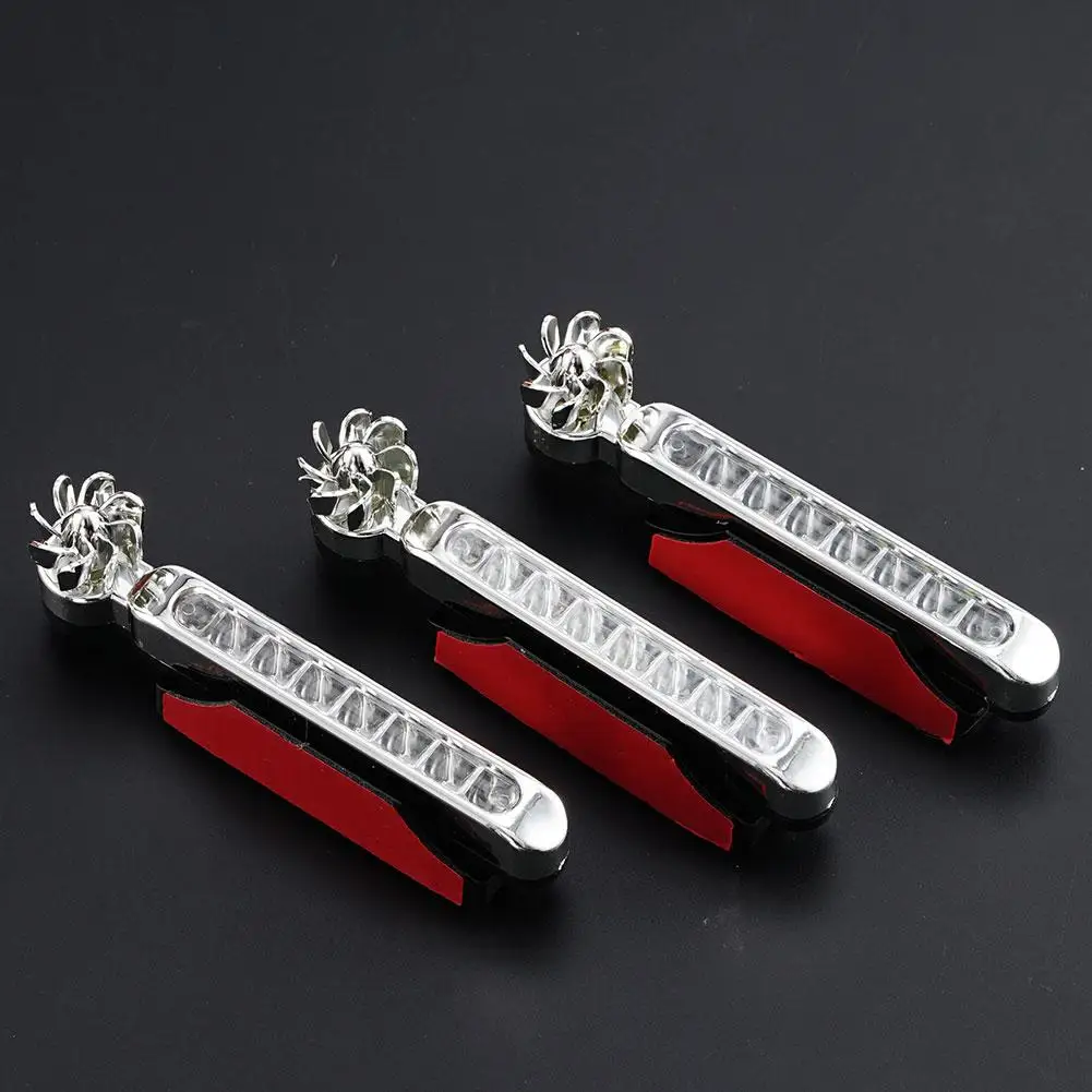 

1 шт., ветровая энергия, нет необходимости, внешний источник питания, автомобильные дневные ходовые огни, 8 светодиодов, DRL, дневные фары, дневные фары