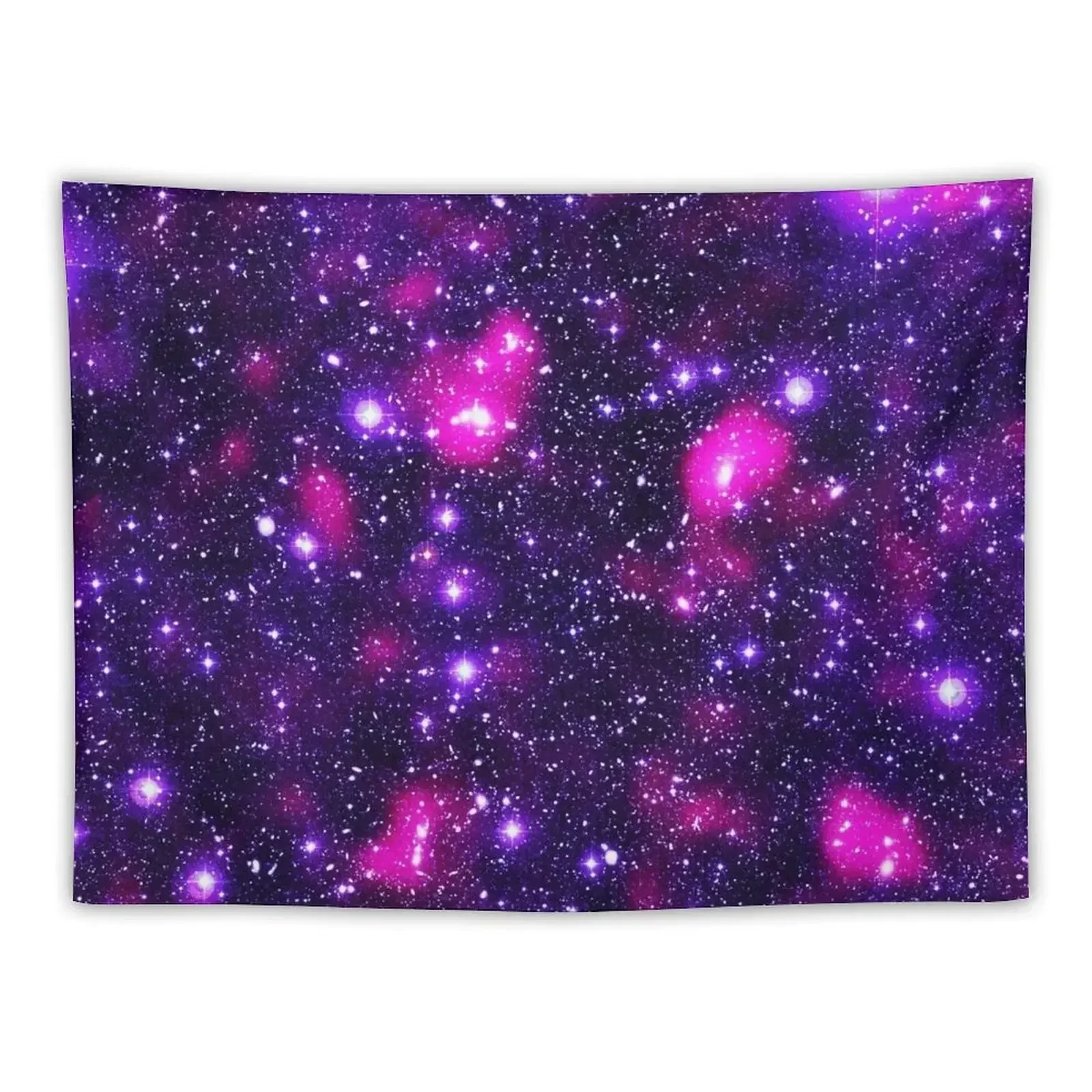 

Galaxy Dark Matter Fuchsia Purple Tapestry Wallpaper Bedroom Cute Decor Carpet Wall Tapestry