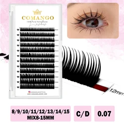 COMANGO Premium Anime Lashes Daily Dating Wet Manga Devil Spike C D Curl Lashes Korean Blister Cosplay Makeup False Eyelash Lift