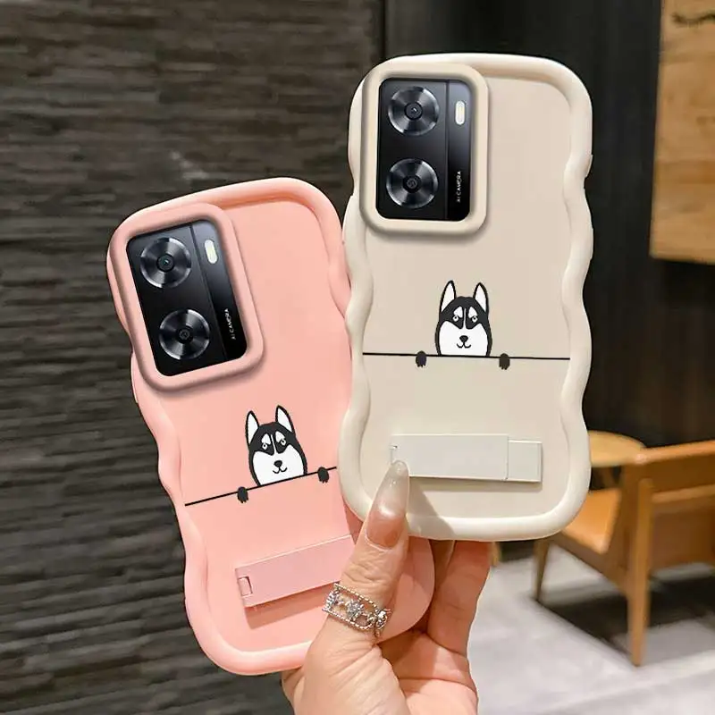 Casing Fleksibel Premium Ringan Dan Berdiri Husky Lucu Untuk OnePlus Nord N20 SE Sempurna Untuk Kasual Menampilkan OnePlus Nord N20