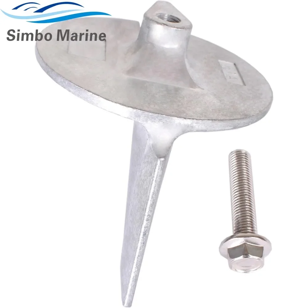 688-45371 Trim Tab Anode For Yamaha Boat Engine 60HP 70HP 75HP 85HP 90 HP for Parsun T90 T85 688-45371-02 688-45371-00 image 6