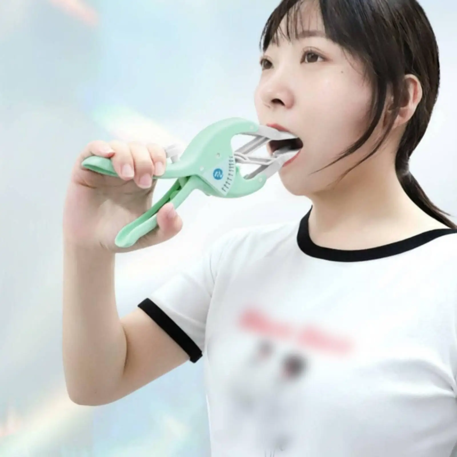 Jaw Exercise Device Easy to Use Oral Opening Rehabilitative Equipment Resistance Trainer for Post Oral Surgery Care