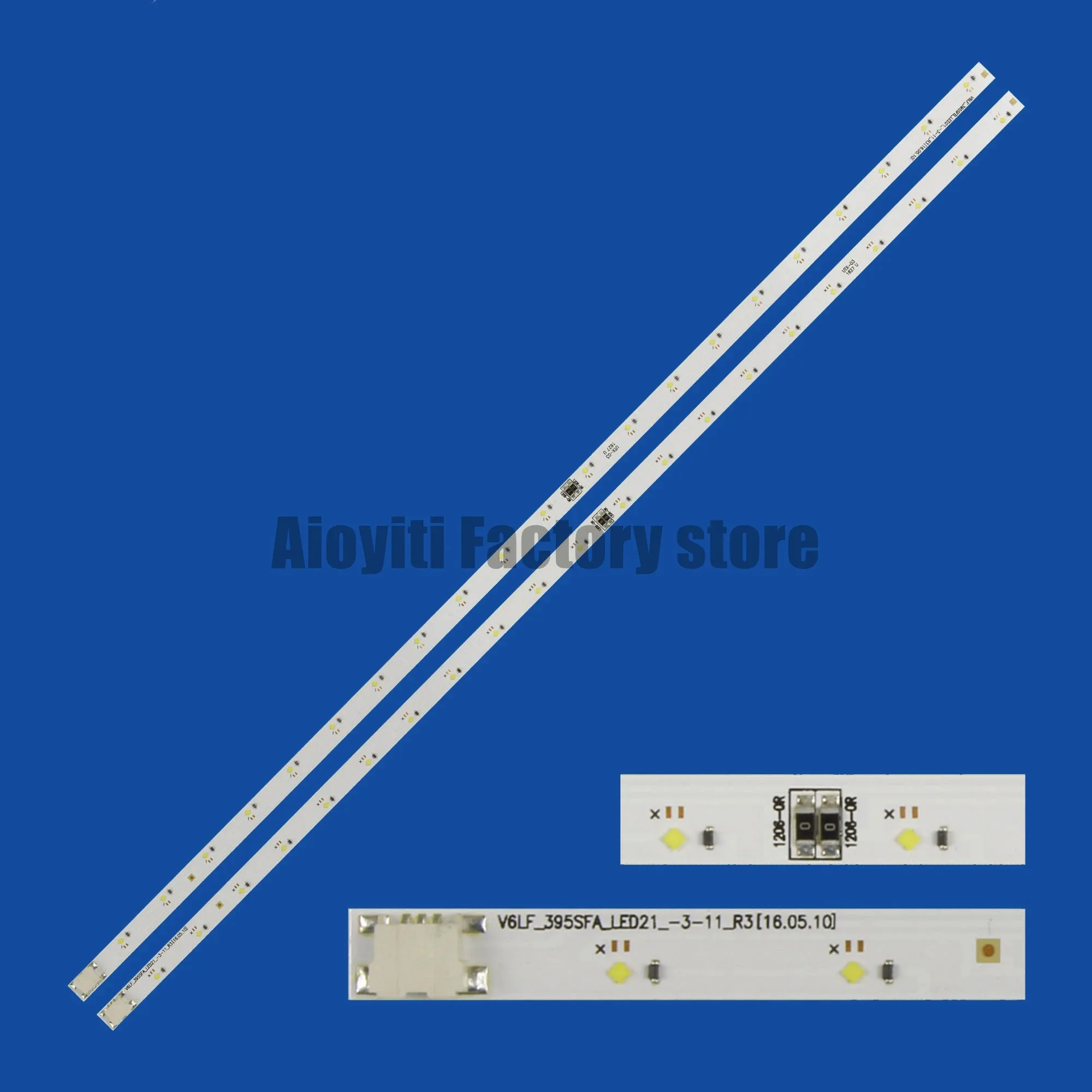 

Комплект светодиодной подсветки для Samsung UE40k5100AK UE40K5100AU UE40K5300 UE40K5100 UN40K5100 UN40K5300 UE40K5100AF V6LF_395SFA_LED21